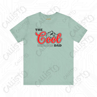 Men’s ’The Cool Dad’ Funny Shirt: Hilarious Dad Joke Tee for Fathers - Perfect Gift for Dads - Dusty Blue / XS - T-Shirt