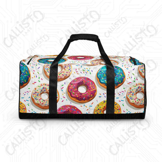 Donut Foodie Duffle Bag – Fun Stylish Perfect Travel Everyday