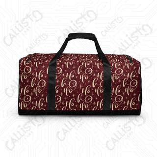 Red Christmas ’HoHoHo’ Duffle Bag – Festive Fun Holidays