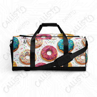 Donut Foodie Duffle Bag – Fun Stylish Perfect Travel Everyday