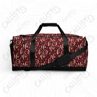 Red Christmas ’HoHoHo’ Duffle Bag – Festive Fun Holidays