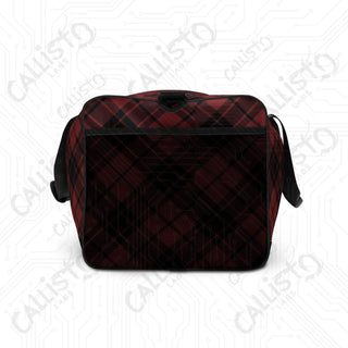 Red Plaid Duffle Bag – Classic Style Travel Daily