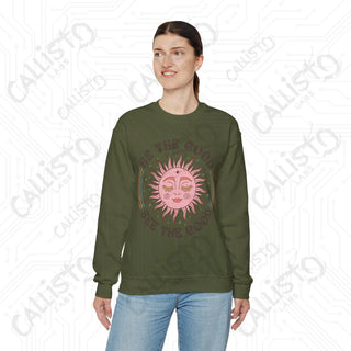 Be the Good See the Good Hippie Sun Crewneck Sweatshirt