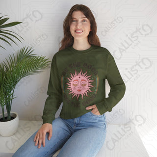 Be the Good See the Good Hippie Sun Crewneck Sweatshirt