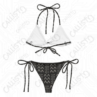 Boho Arrow Recycled String Bikini