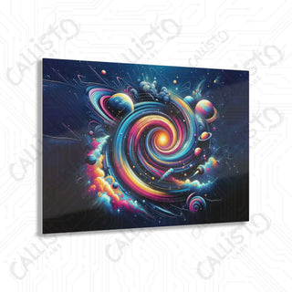 Cosmic Dance Acrylic Print-Callisto Labs Original - 36’ x 24’ (Horizontal) / Glossy