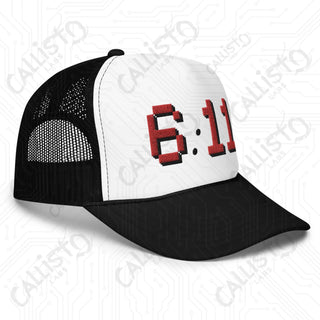 6:11 Bible Scripture Foam trucker hat