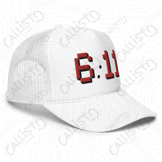 6:11 Bible Scripture Foam trucker hat