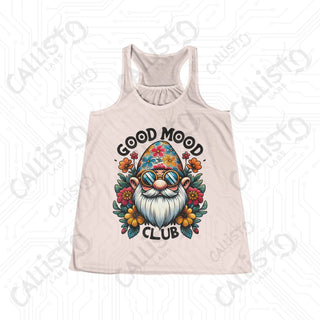 Good Mood Club Flowy Racerback Tank - Soft Pink / XS