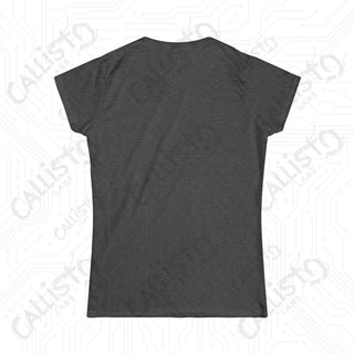 Black softstyle tee featuring back of woman’s shirt from ’In My Engaged Era’ bachelorette collection