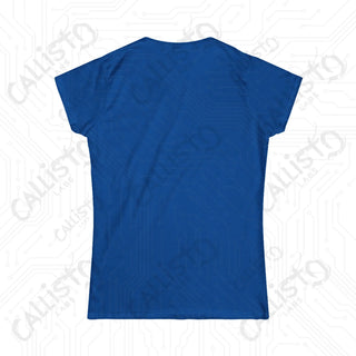 In My Wifey Era’ Women’s Softstyle Tee with blue t-shirt design