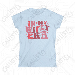 In My Head’ Womens Softstyle Tee featuring white t-shirt with words printed