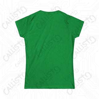 Green softstyle tee with back design from ’It’s Me, Hi, I’m The Bride’ product