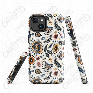 Paisley Print MagSafe® Tough Case iPhone® – Stylish & Durable Protection - iPhone 14