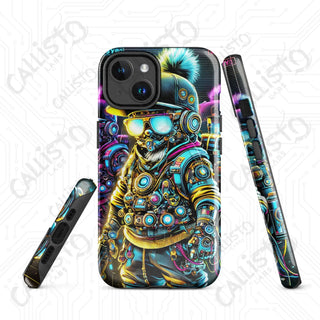 Graffiti Cyberpunk Street Kid Gnome Gangster MagSafe® iPhone® Tough Case – Urban Edge Meets Futuristic Style