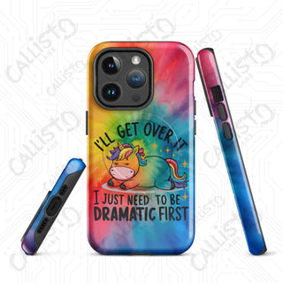 Dramatic Unicorn Rainbow Tie Dye MagSafe® Tough Case iPhone® – Bold Colorful Protection - iPhone 14 Pro