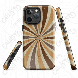 Coffee Lover Swirls MagSafe® Tough Case iPhone® – Durable & Stylish Protection - iPhone 14 Pro Max