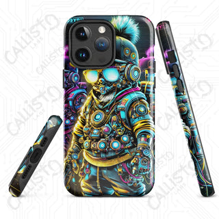 Graffiti Cyberpunk Street Kid Gnome Gangster MagSafe® iPhone® Tough Case – Urban Edge Meets Futuristic Style