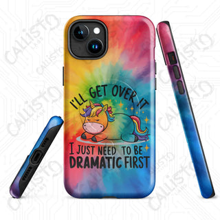 Dramatic Unicorn Rainbow Tie Dye MagSafe® Tough Case iPhone® – Bold Colorful Protection - iPhone 15 Plus