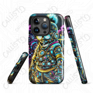 Graffiti Cyberpunk Street Kid Gnome Gangster MagSafe® iPhone® Tough Case – Urban Edge Meets Futuristic Style