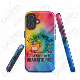 Dramatic Unicorn Rainbow Tie Dye MagSafe® Tough Case iPhone® – Bold Colorful Protection - iPhone 16