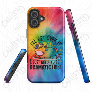 Dramatic Unicorn Rainbow Tie Dye MagSafe® Tough Case iPhone® – Bold Colorful Protection - iPhone 16 Plus