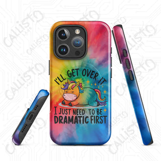 Dramatic Unicorn Rainbow Tie Dye MagSafe® Tough Case iPhone® – Bold Colorful Protection - iPhone 16 Pro