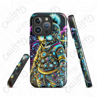 Graffiti Cyberpunk Street Kid Gnome Gangster MagSafe® iPhone® Tough Case – Urban Edge Meets Futuristic Style