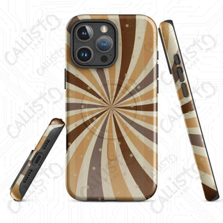 Coffee Lover Swirls MagSafe® Tough Case iPhone® – Durable & Stylish Protection - iPhone 16 Pro Max