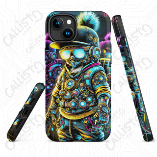 Graffiti Cyberpunk Street Kid Gnome Gangster MagSafe® iPhone® Tough Case – Urban Edge Meets Futuristic Style