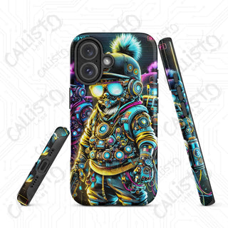 Graffiti Cyberpunk Street Kid Gnome Gangster MagSafe® iPhone® Tough Case – Urban Edge Meets Futuristic Style