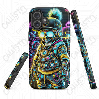 Graffiti Cyberpunk Street Kid Gnome Gangster MagSafe® iPhone® Tough Case – Urban Edge Meets Futuristic Style