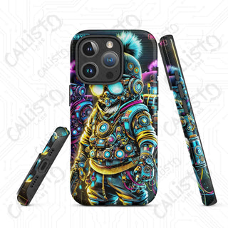 Graffiti Cyberpunk Street Kid Gnome Gangster MagSafe® iPhone® Tough Case – Urban Edge Meets Futuristic Style