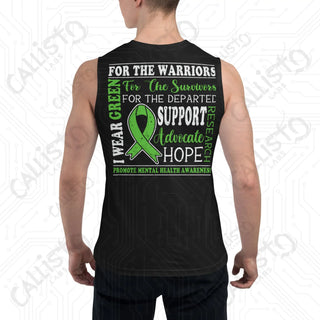 Men’s For the Warriors Mental Health Awareness Muscle Shirt - S