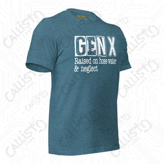 Men’s GenX Raised on Hose Water Funny T-shirt