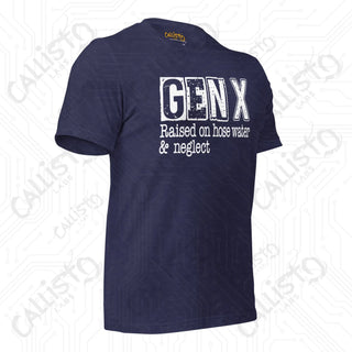 Men’s GenX Raised on Hose Water Funny T-shirt