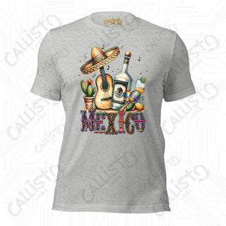 Men’s Mexico T-shirt - Athletic Heather / XS