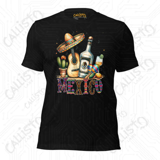 Men’s Mexico T-shirt - Black / XS