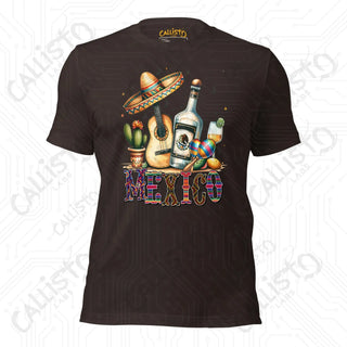 Men’s Mexico T-shirt - Brown / S