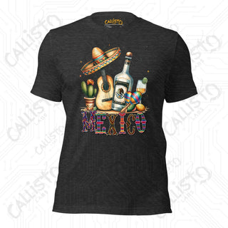 Men’s Mexico T-shirt - Dark Grey Heather / XS