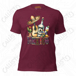 Men’s Mexico T-shirt - Maroon / XS