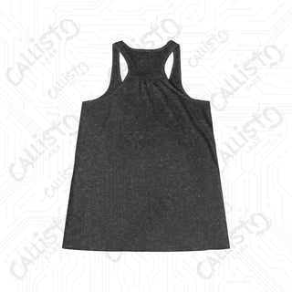 Old School Hip Hop Flowy Racerback Tank