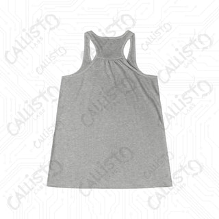 Old School Hip Hop Flowy Racerback Tank