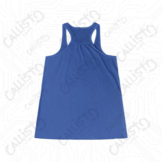 Old School Hip Hop Flowy Racerback Tank