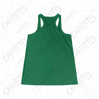 Old School Hip Hop Flowy Racerback Tank