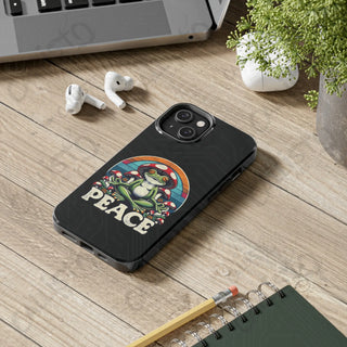 Peace and Mushrooms Stylish Phone Case - iPhone 14