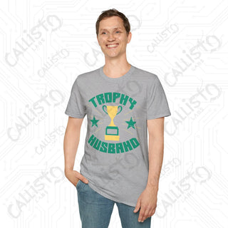 ’Trophy Husband’ Funny Men’s Softstyle T-Shirt