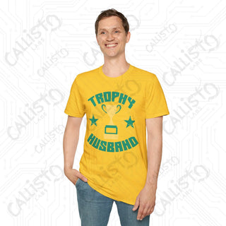 ’Trophy Husband’ Funny Men’s Softstyle T-Shirt