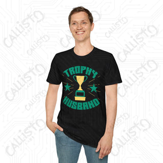 ’Trophy Husband’ Funny Men’s Softstyle T-Shirt