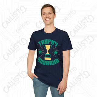 ’Trophy Husband’ Funny Men’s Softstyle T-Shirt